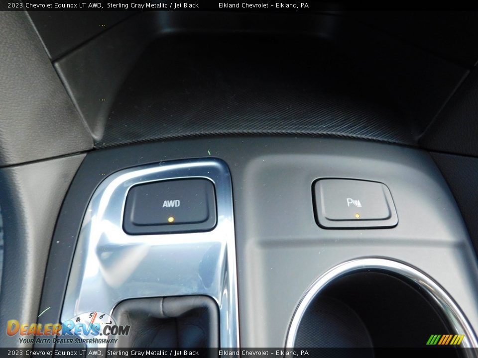 2023 Chevrolet Equinox LT AWD Sterling Gray Metallic / Jet Black Photo #35