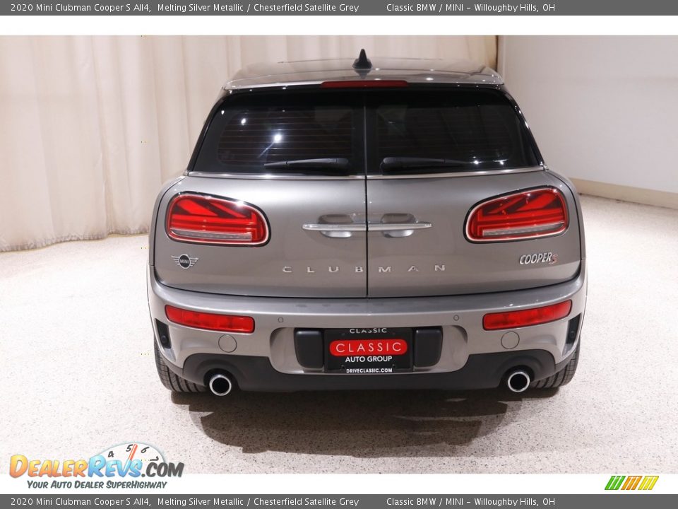 2020 Mini Clubman Cooper S All4 Melting Silver Metallic / Chesterfield Satellite Grey Photo #20