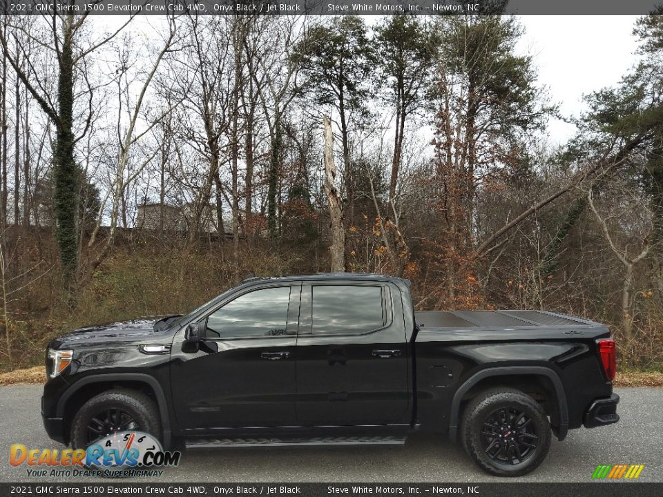 Onyx Black 2021 GMC Sierra 1500 Elevation Crew Cab 4WD Photo #1