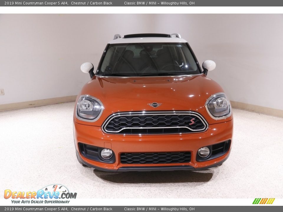 2019 Mini Countryman Cooper S All4 Chestnut / Carbon Black Photo #2