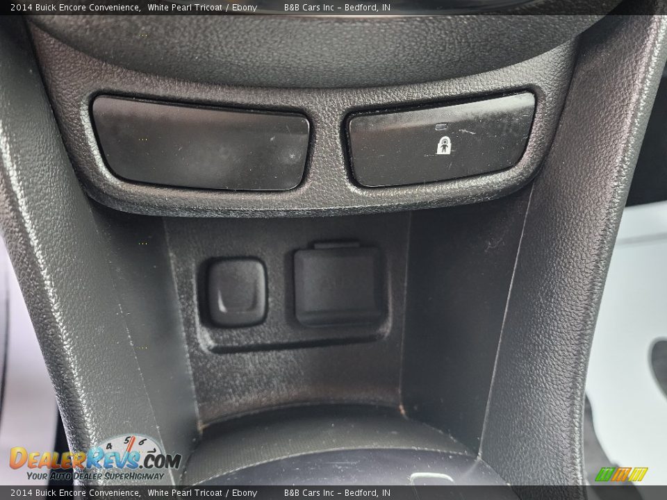 2014 Buick Encore Convenience White Pearl Tricoat / Ebony Photo #11