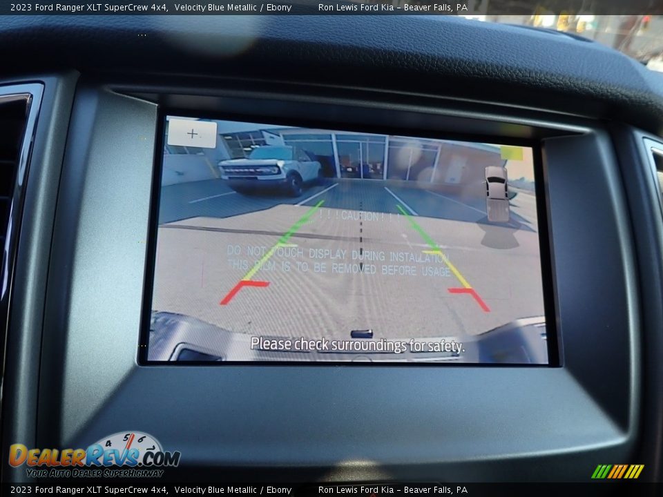 Navigation of 2023 Ford Ranger XLT SuperCrew 4x4 Photo #18