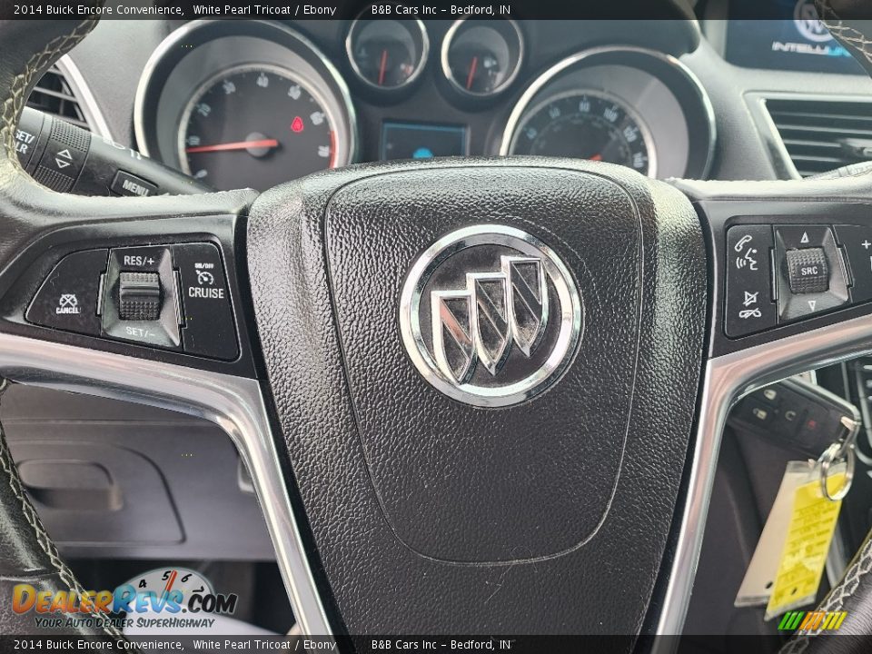 2014 Buick Encore Convenience White Pearl Tricoat / Ebony Photo #13