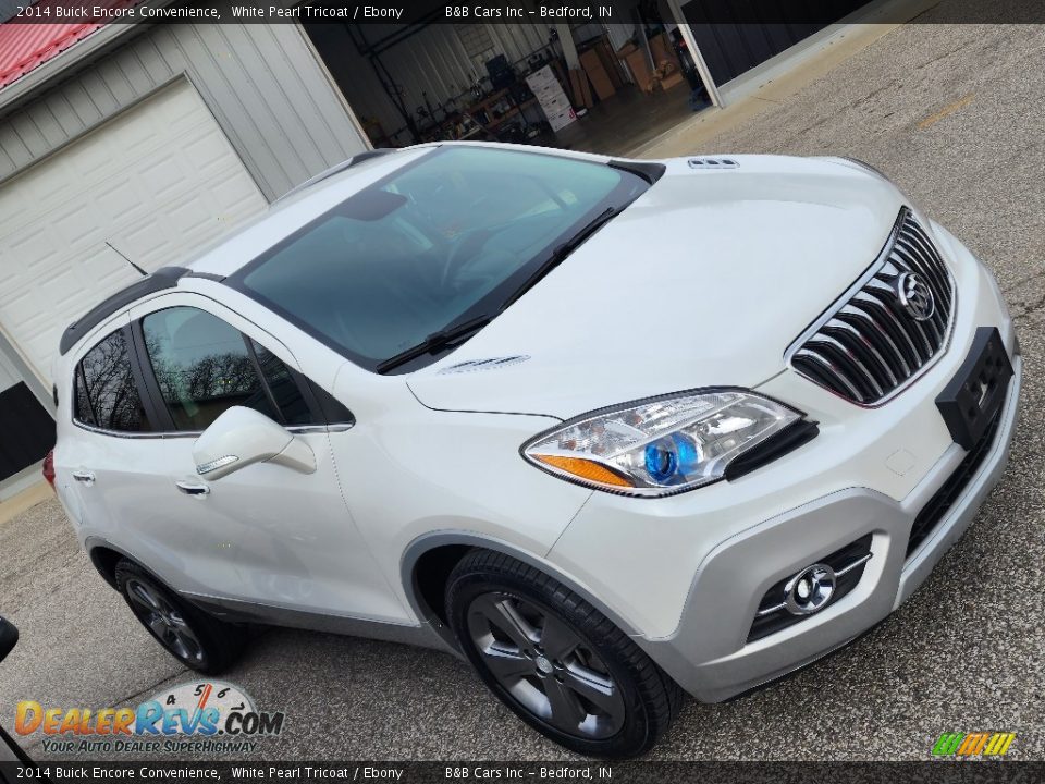 2014 Buick Encore Convenience White Pearl Tricoat / Ebony Photo #19