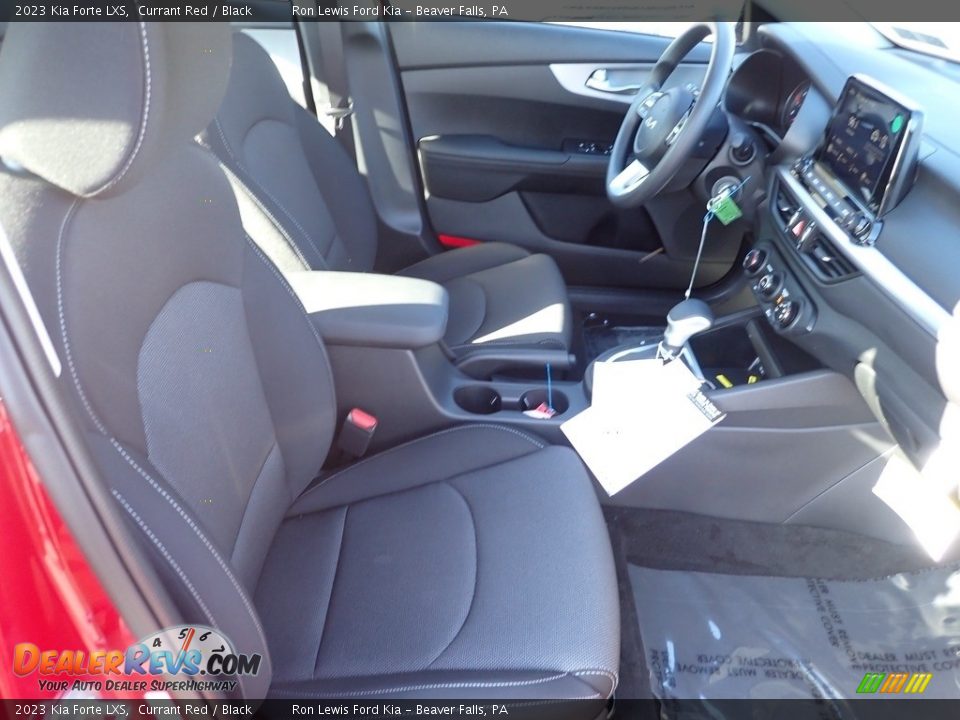 2023 Kia Forte LXS Currant Red / Black Photo #11