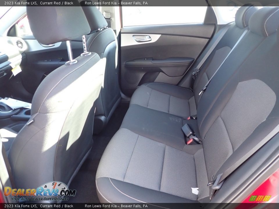2023 Kia Forte LXS Currant Red / Black Photo #12