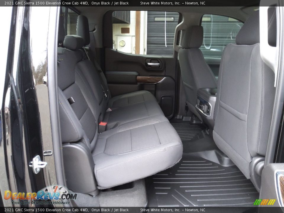 Rear Seat of 2021 GMC Sierra 1500 Elevation Crew Cab 4WD Photo #19