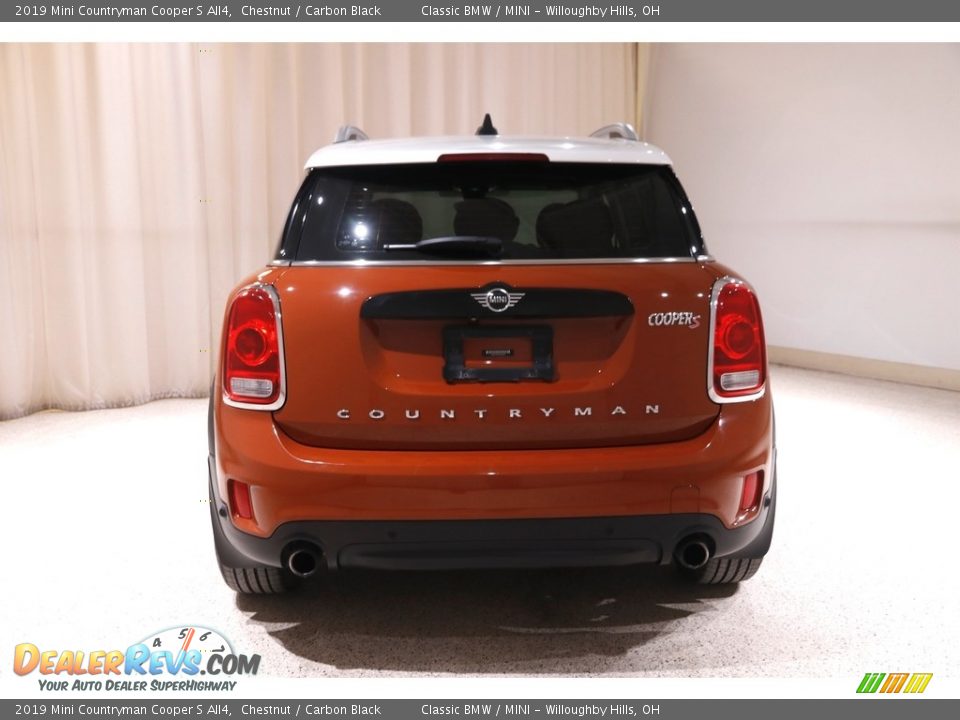 2019 Mini Countryman Cooper S All4 Chestnut / Carbon Black Photo #20