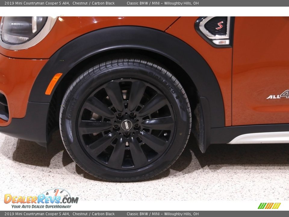 2019 Mini Countryman Cooper S All4 Chestnut / Carbon Black Photo #22