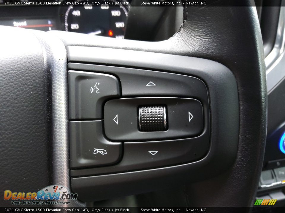 2021 GMC Sierra 1500 Elevation Crew Cab 4WD Steering Wheel Photo #24