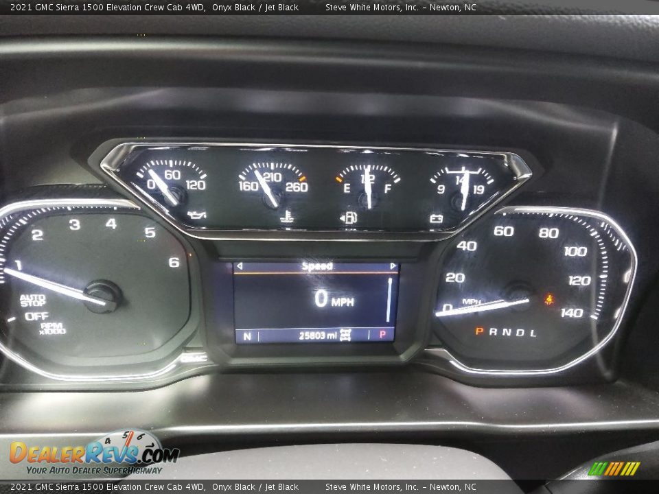 2021 GMC Sierra 1500 Elevation Crew Cab 4WD Gauges Photo #25