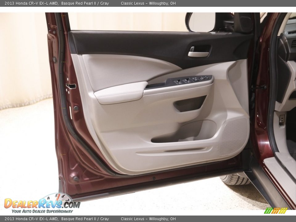2013 Honda CR-V EX-L AWD Basque Red Pearl II / Gray Photo #4