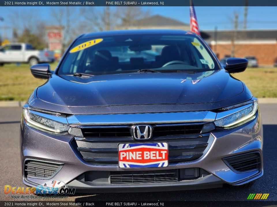 2021 Honda Insight EX Modern Steel Metallic / Black Photo #12