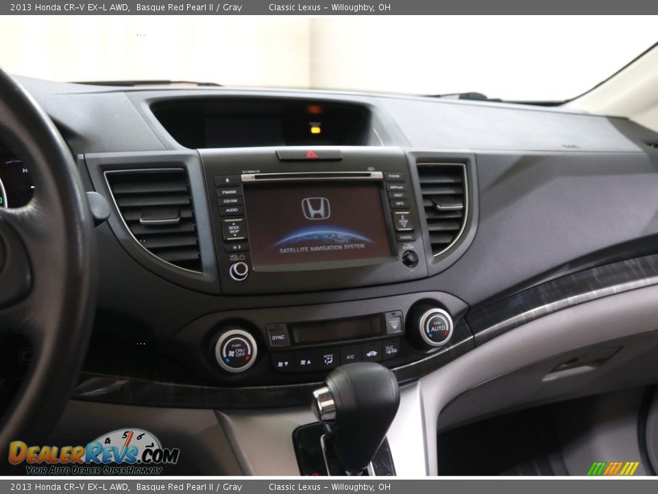 2013 Honda CR-V EX-L AWD Basque Red Pearl II / Gray Photo #9