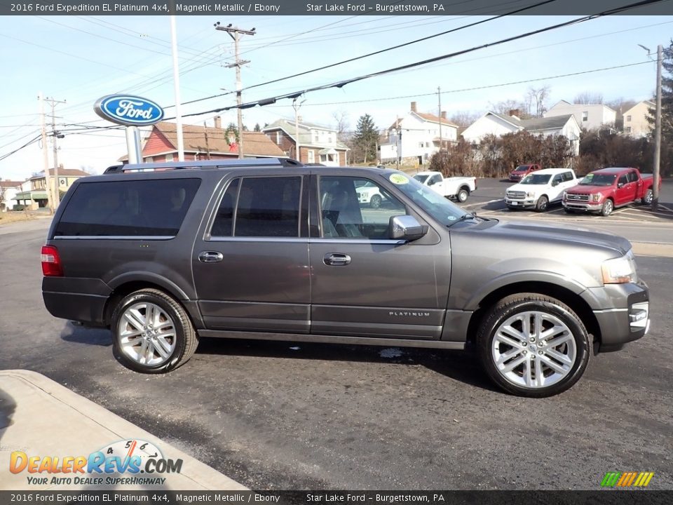 Magnetic Metallic 2016 Ford Expedition EL Platinum 4x4 Photo #6