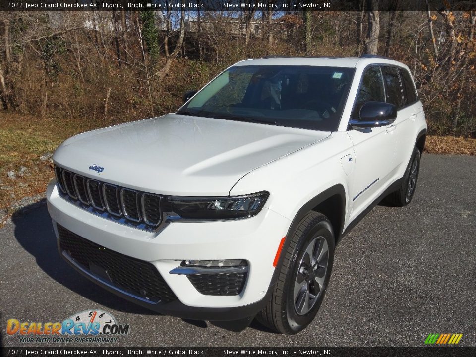 2022 Jeep Grand Cherokee 4XE Hybrid Bright White / Global Black Photo #2