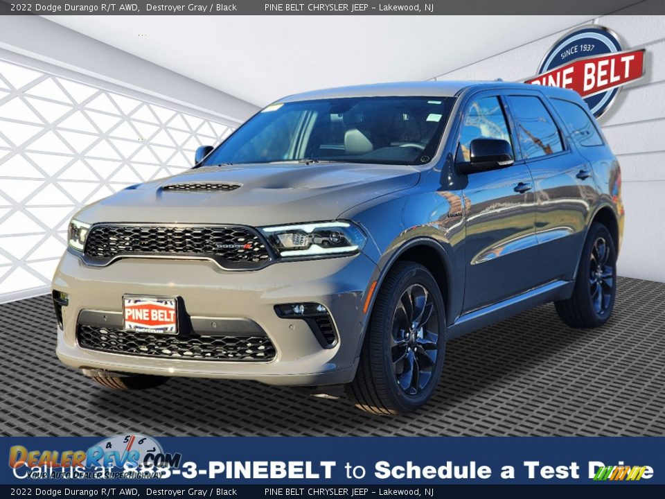 2022 Dodge Durango R/T AWD Destroyer Gray / Black Photo #1