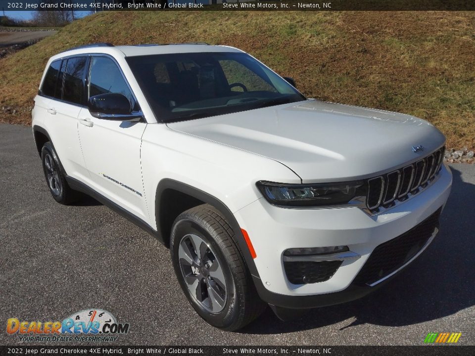 2022 Jeep Grand Cherokee 4XE Hybrid Bright White / Global Black Photo #6