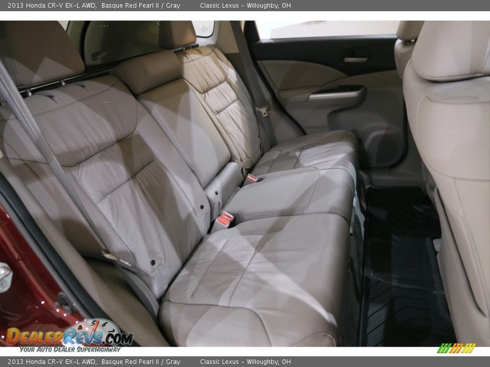 2013 Honda CR-V EX-L AWD Basque Red Pearl II / Gray Photo #20