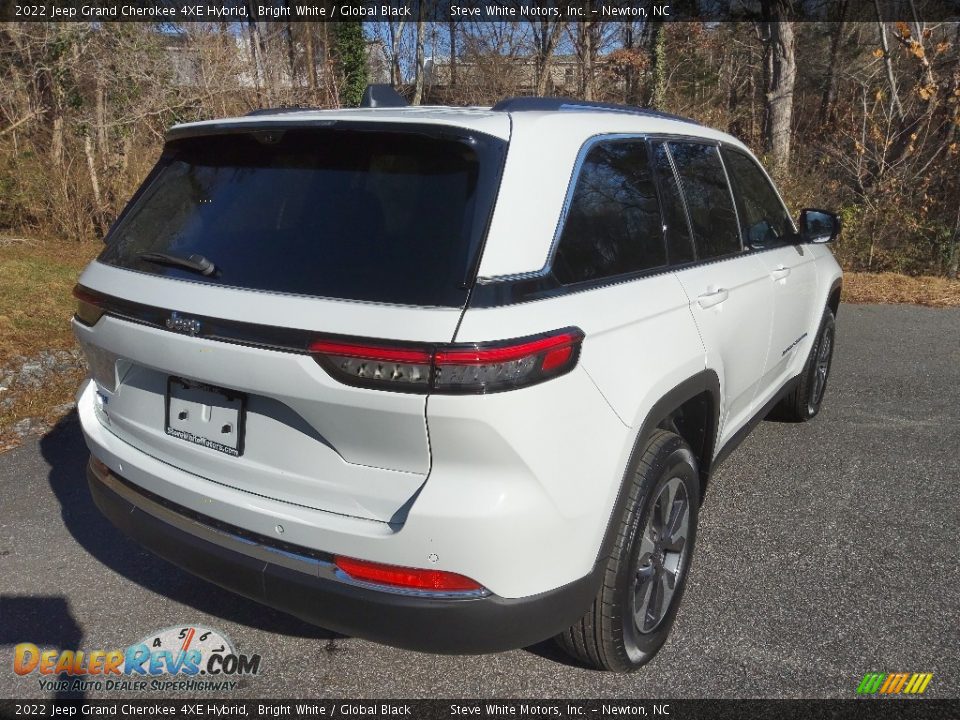 2022 Jeep Grand Cherokee 4XE Hybrid Bright White / Global Black Photo #8