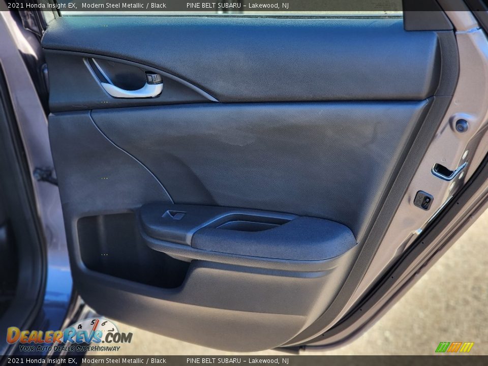 2021 Honda Insight EX Modern Steel Metallic / Black Photo #26