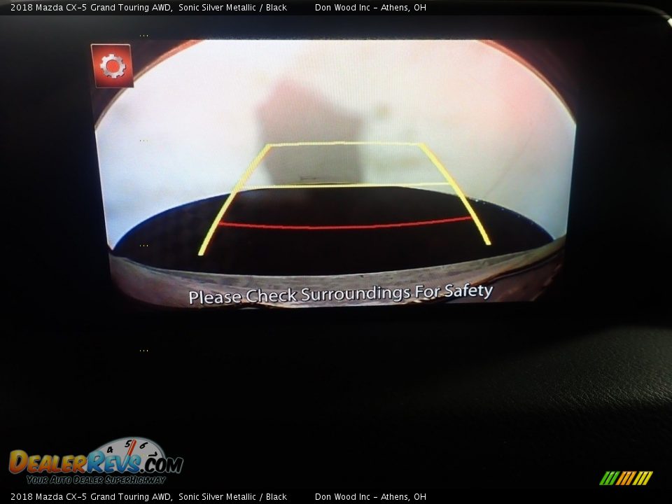 2018 Mazda CX-5 Grand Touring AWD Sonic Silver Metallic / Black Photo #4