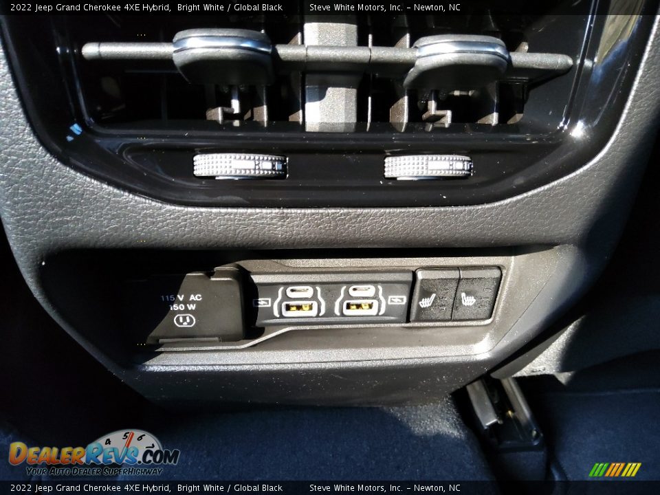 2022 Jeep Grand Cherokee 4XE Hybrid Bright White / Global Black Photo #16