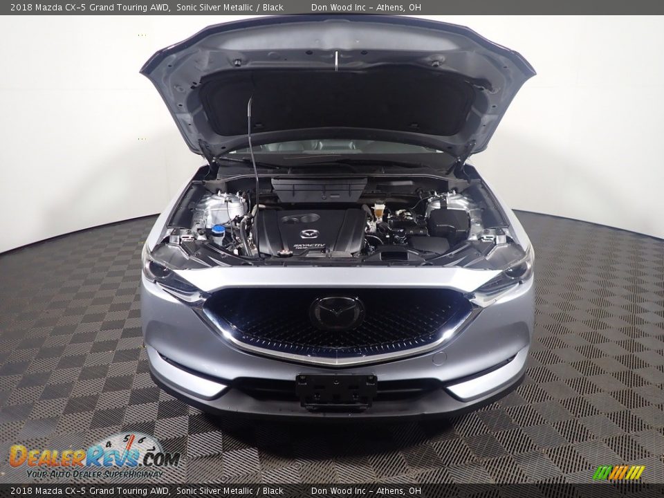 2018 Mazda CX-5 Grand Touring AWD Sonic Silver Metallic / Black Photo #7