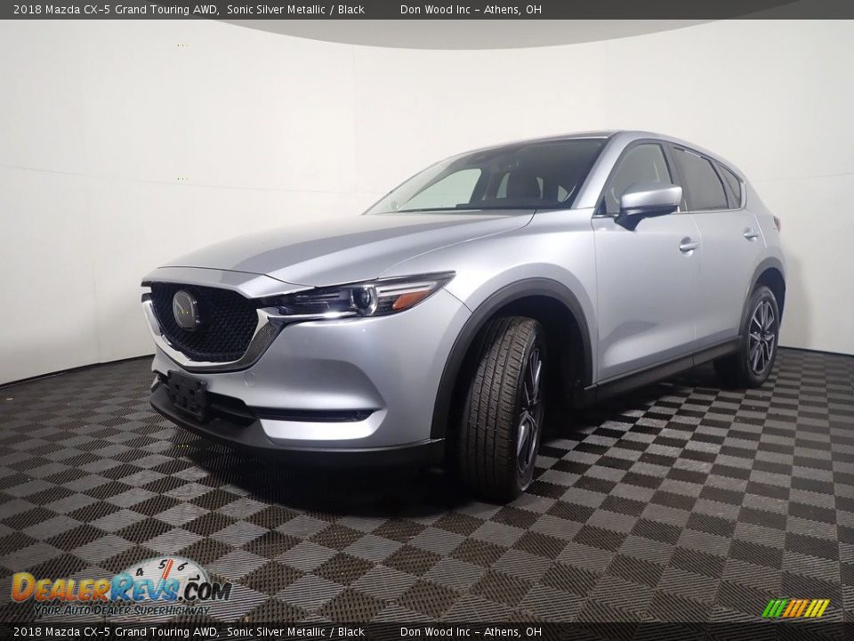 2018 Mazda CX-5 Grand Touring AWD Sonic Silver Metallic / Black Photo #9