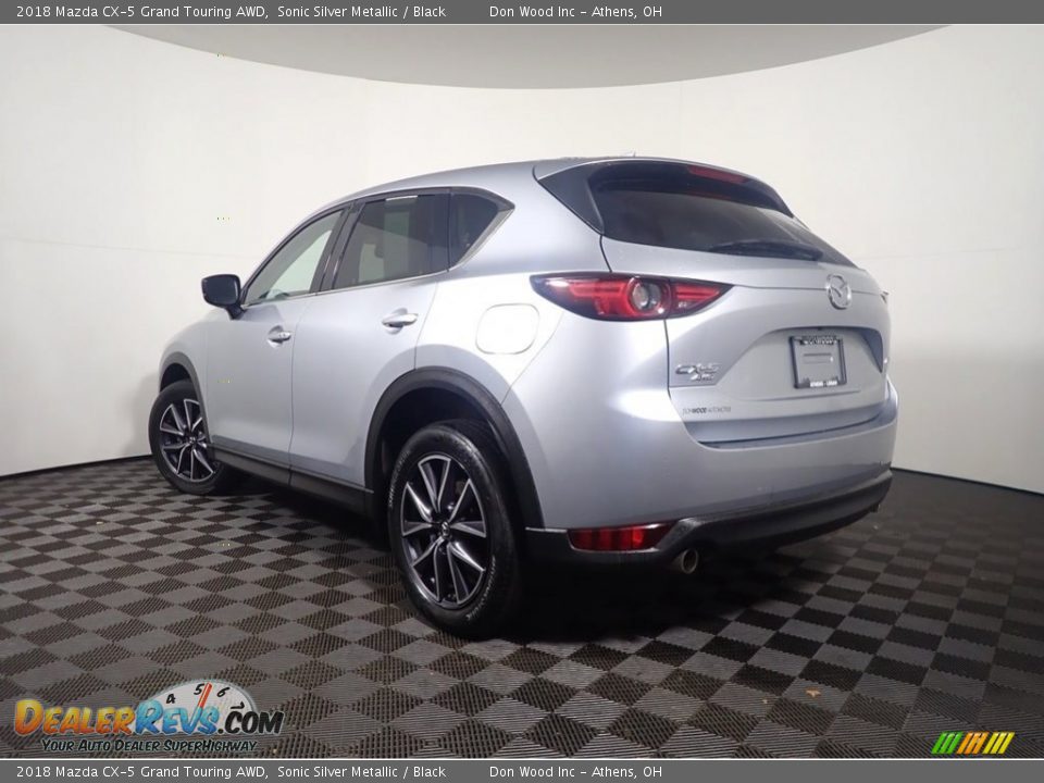 2018 Mazda CX-5 Grand Touring AWD Sonic Silver Metallic / Black Photo #11