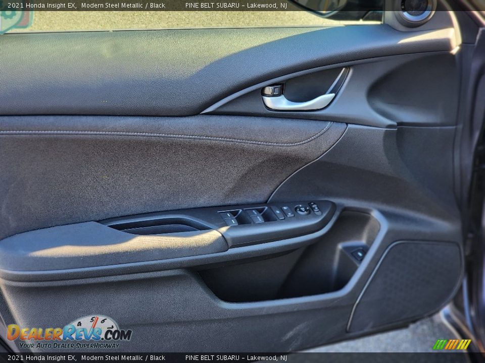 2021 Honda Insight EX Modern Steel Metallic / Black Photo #34