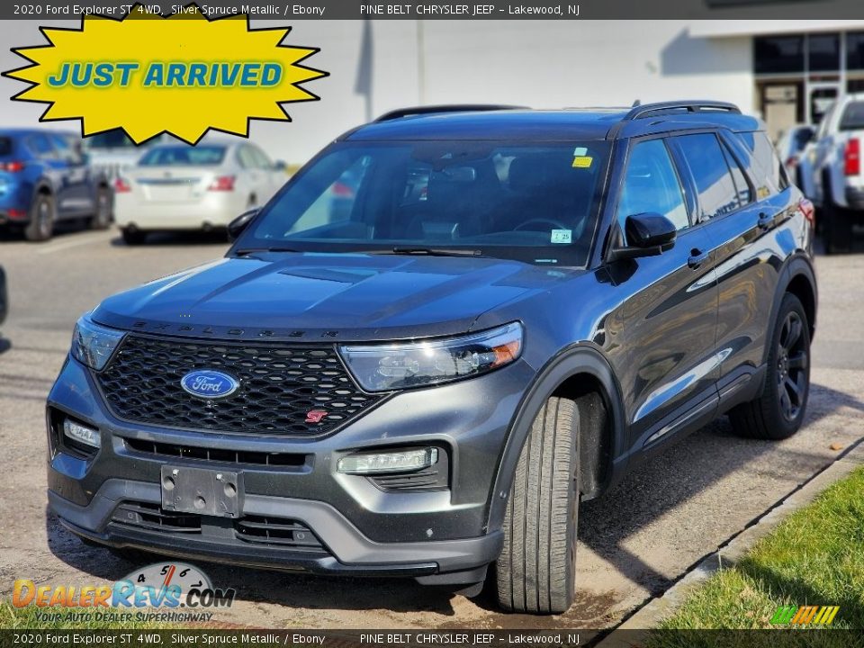 2020 Ford Explorer ST 4WD Silver Spruce Metallic / Ebony Photo #1