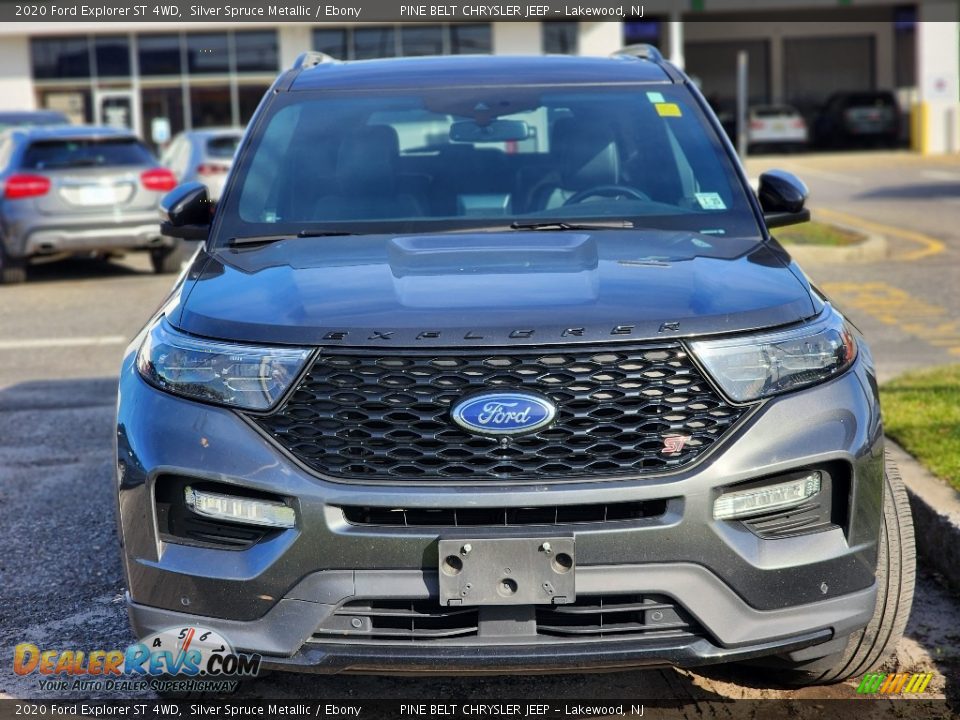 2020 Ford Explorer ST 4WD Silver Spruce Metallic / Ebony Photo #2