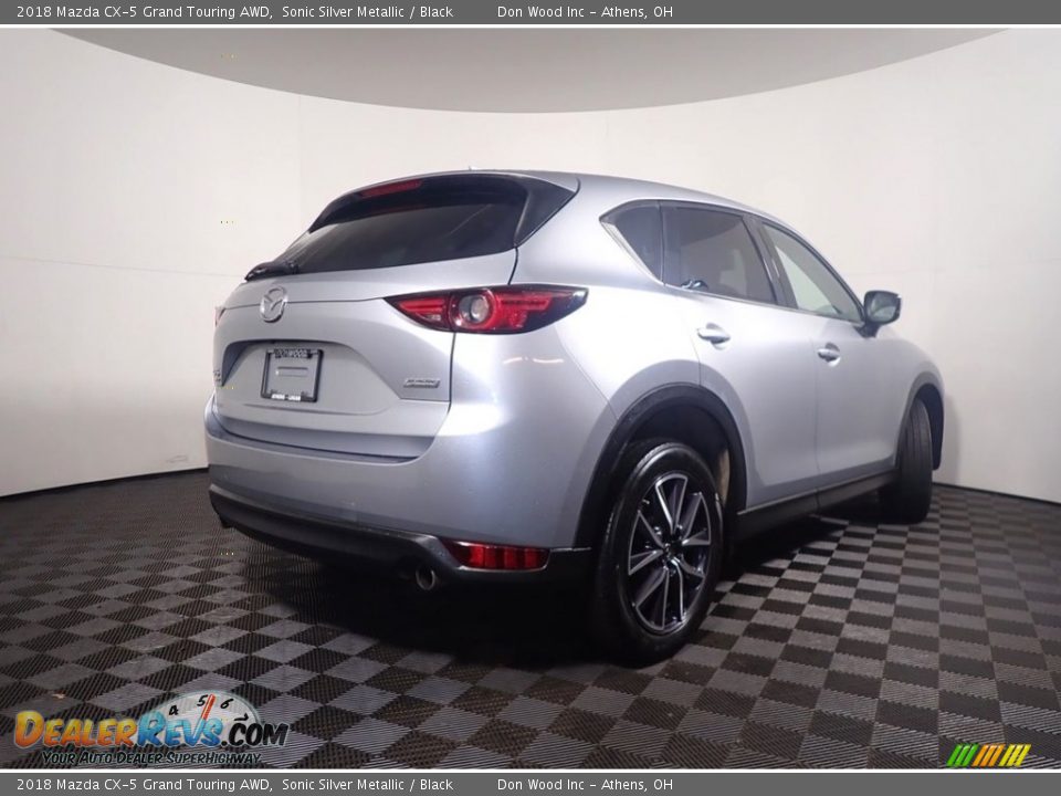 2018 Mazda CX-5 Grand Touring AWD Sonic Silver Metallic / Black Photo #17