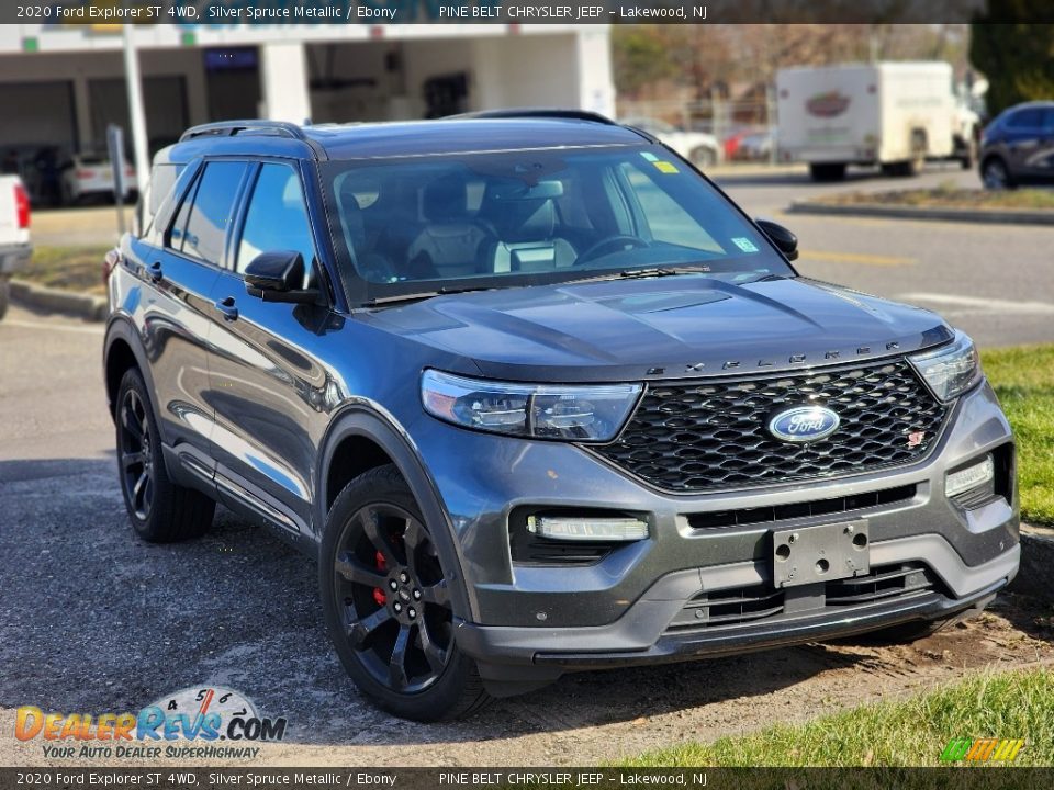 2020 Ford Explorer ST 4WD Silver Spruce Metallic / Ebony Photo #3