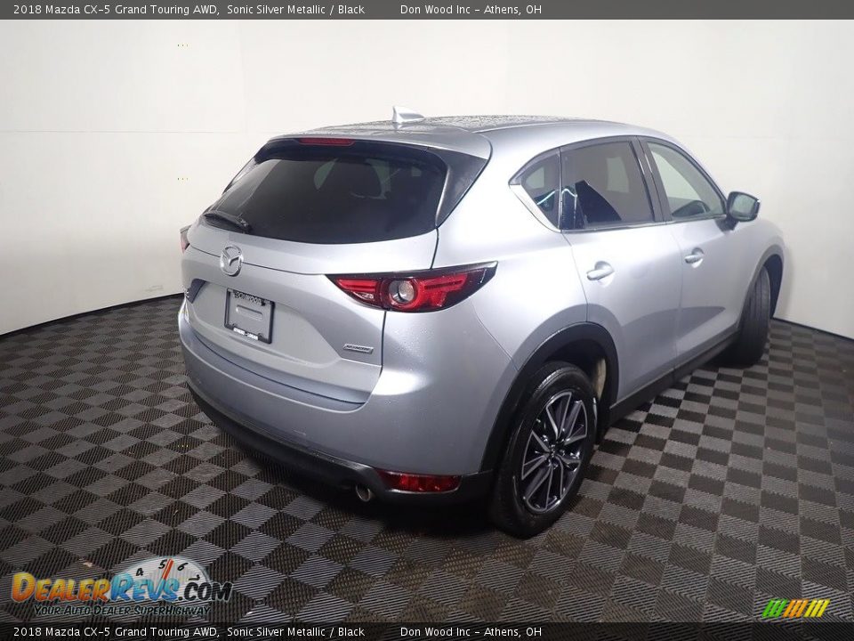 2018 Mazda CX-5 Grand Touring AWD Sonic Silver Metallic / Black Photo #18