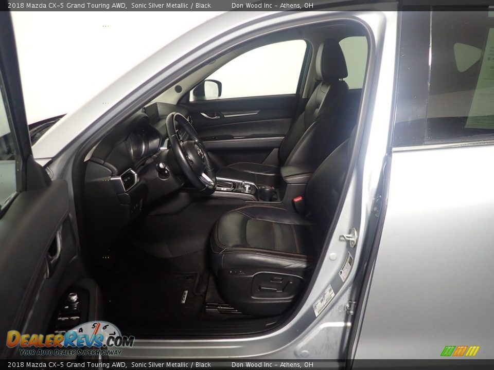 2018 Mazda CX-5 Grand Touring AWD Sonic Silver Metallic / Black Photo #21