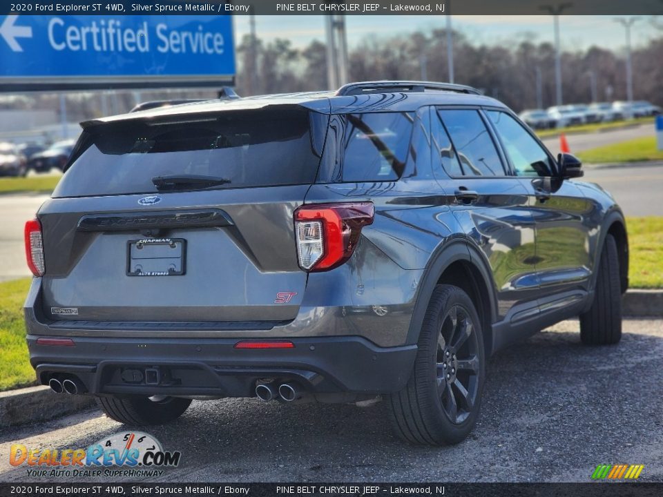 2020 Ford Explorer ST 4WD Silver Spruce Metallic / Ebony Photo #7