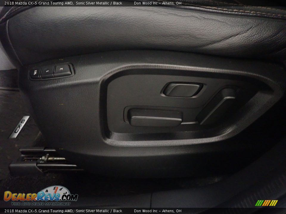 2018 Mazda CX-5 Grand Touring AWD Sonic Silver Metallic / Black Photo #22