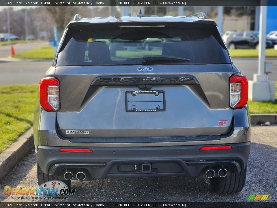 2020 Ford Explorer ST 4WD Silver Spruce Metallic / Ebony Photo #8