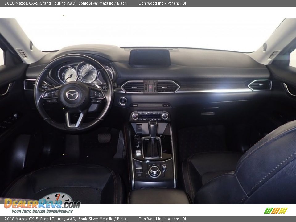 2018 Mazda CX-5 Grand Touring AWD Sonic Silver Metallic / Black Photo #23