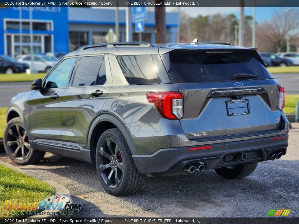 2020 Ford Explorer ST 4WD Silver Spruce Metallic / Ebony Photo #9