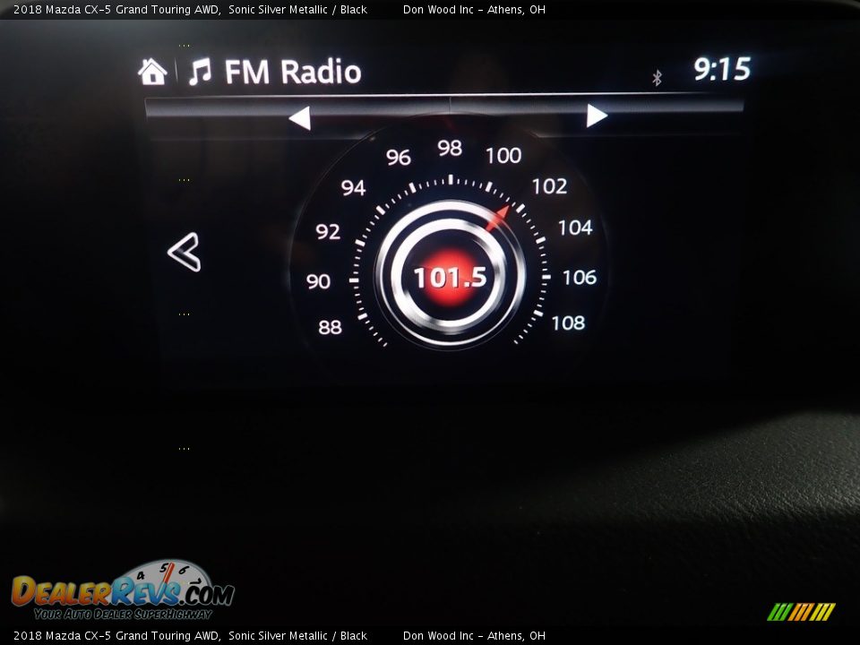 2018 Mazda CX-5 Grand Touring AWD Sonic Silver Metallic / Black Photo #25