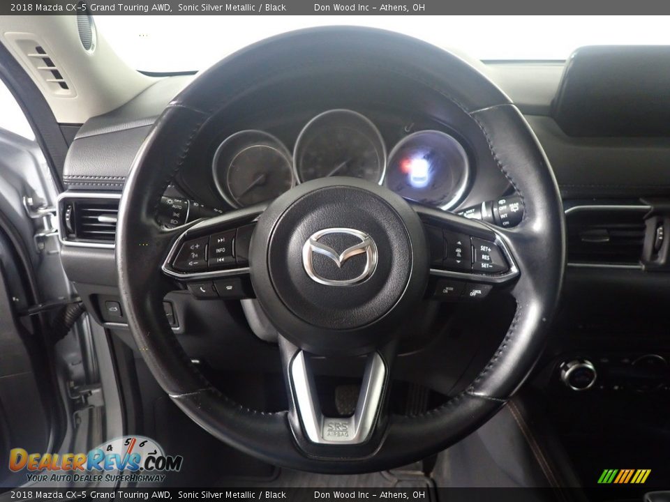 2018 Mazda CX-5 Grand Touring AWD Sonic Silver Metallic / Black Photo #26