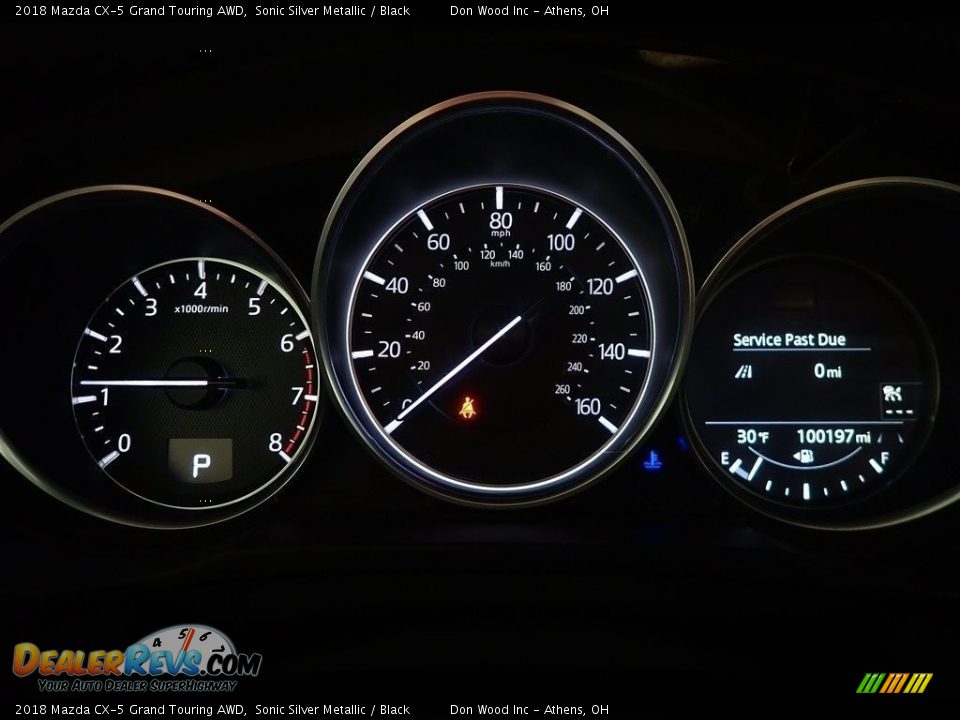 2018 Mazda CX-5 Grand Touring AWD Sonic Silver Metallic / Black Photo #27