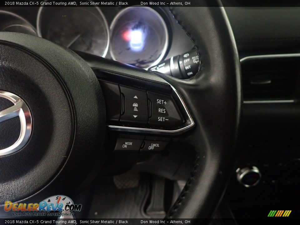 2018 Mazda CX-5 Grand Touring AWD Sonic Silver Metallic / Black Photo #29
