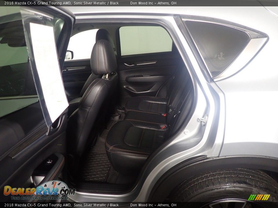 2018 Mazda CX-5 Grand Touring AWD Sonic Silver Metallic / Black Photo #34