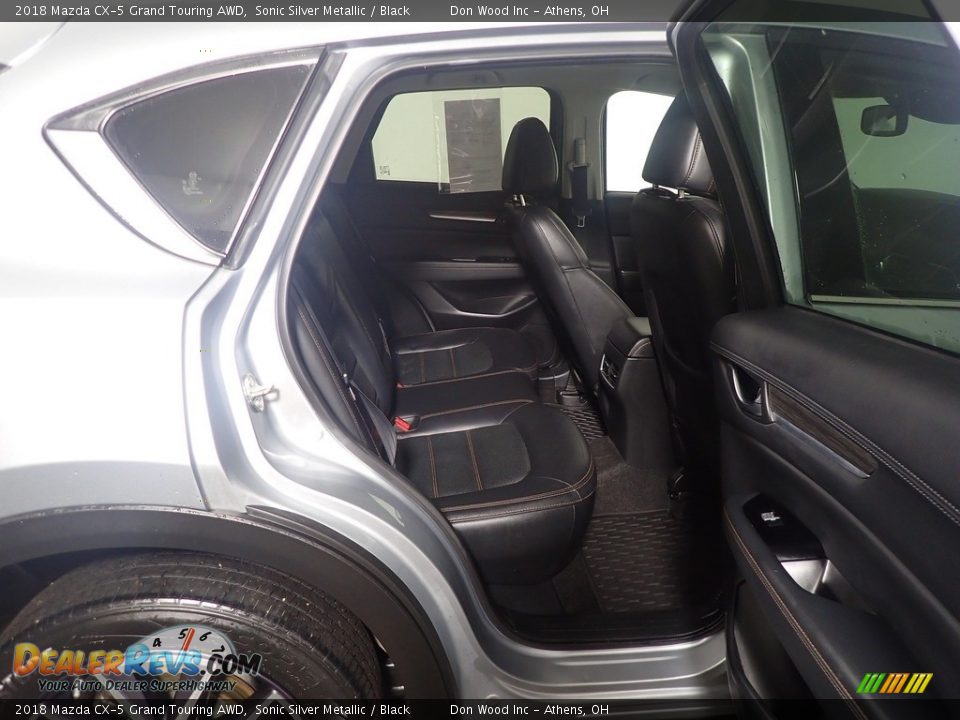 2018 Mazda CX-5 Grand Touring AWD Sonic Silver Metallic / Black Photo #36