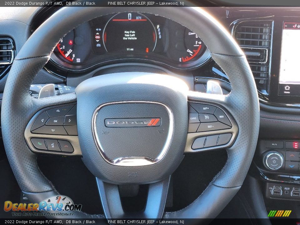 2022 Dodge Durango R/T AWD Steering Wheel Photo #12