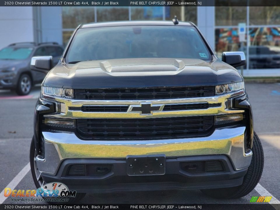 2020 Chevrolet Silverado 1500 LT Crew Cab 4x4 Black / Jet Black Photo #2